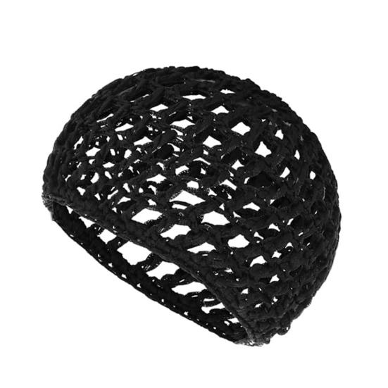 Plasă de Păr din Tricot Elastică Plasă de Păr Confortabilă și Respirabilă cu Margini Elastice Potrivire Sigură Capac de Bază pentru Perucă Soluție pentru Îngrijirea Părului