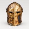 Handmade Crusader Knight Barbuda Helmet Battle Decor Gift