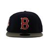 [New Era] Trendy color brim cap 59FIFTY Boston Red Sox MLB 1961 ALL STAR GREY BRIM BOSTON RED SOX hat 5950 side patch Sz7-38 [Used]