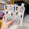 The new model is suitable for Samsung S26Ultra mobile phone case A73 lying Pacha dog A17 cute cartoon cover tide