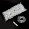 1Set/100pcs Disposable Transparent Plastic Hair Dye Waterproof Earmuffs, Earmuffs for Hairdressers and Customers
