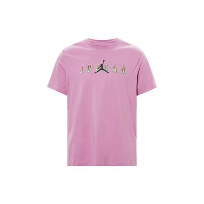 T-shirt à col rond avec logo décontracté Sport DNA pour homme Hauts Rose CZ8084-591