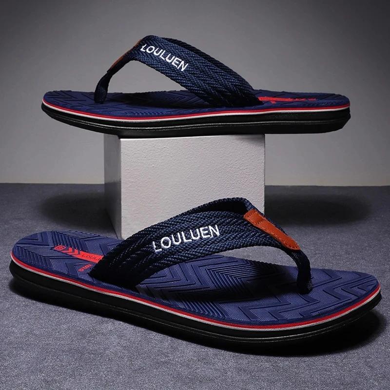 Hot Sale Summer Men Slippers Beach High Quality Brand Men Flip Flops Summer Beach Flip Flops Men Casual Trend Outdoor