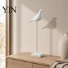 Sophisticated Bedside Table Ornaments Black & White Bird Figurine, Minimalist Modern Art Sculpture for TV Stylish Shelf Decor Bookcases Cabinet