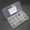 480pcs A2-70 DIN912 M2 M3 M4 304 Stainless Steel Hex Socket Head Cap Screws Nut Kit Set