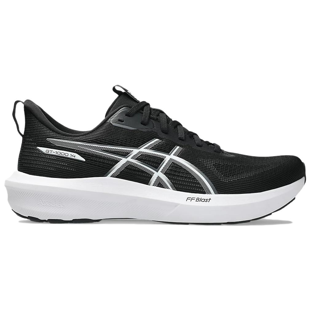 ASICS GT 1000 14 Black White Men Sneakers 1011C077-002