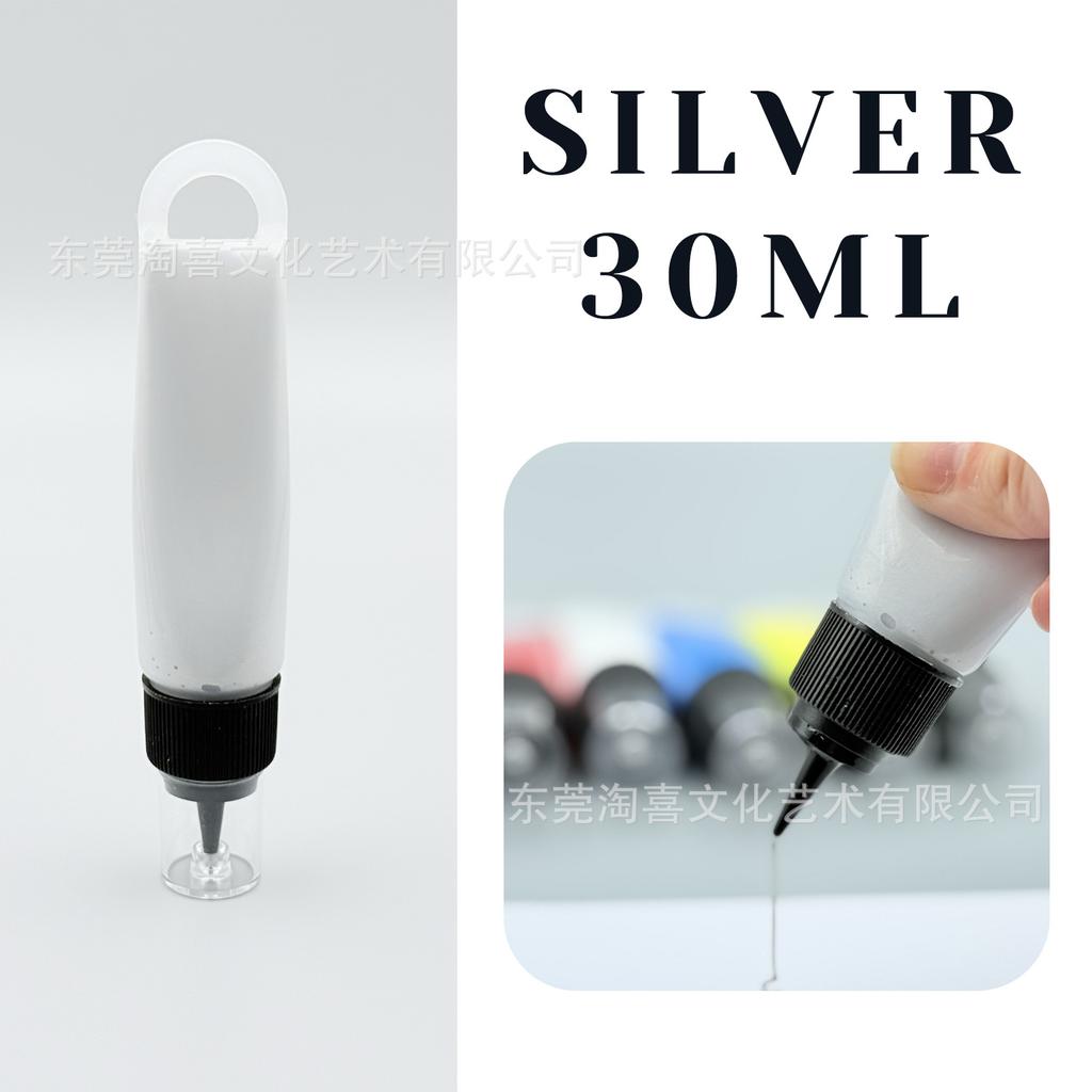 3D Texturové Háčkové Pero 30ml Kreativní DIY Ručně Malované Graffiti 3D Akrylové Fixy