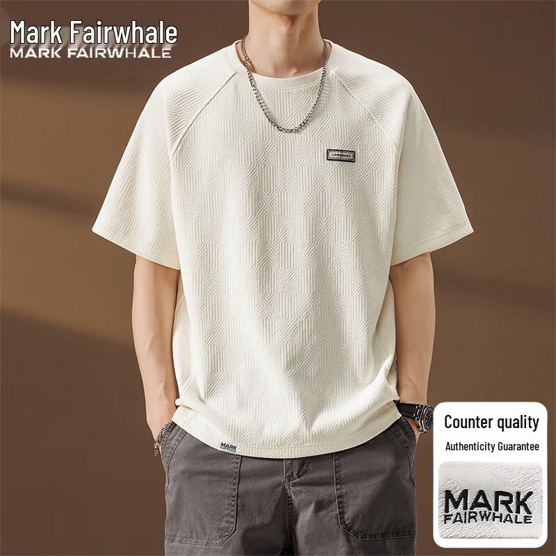 MARK FAIRWHALE Men s Casual Short Sleeve T-Shirt 7XL