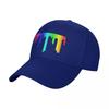 Rainbow Paint Drip Baseball Cap Sun Hat For Children Brand Unisex Cap Dad Hat Unisexs Tennis Womens