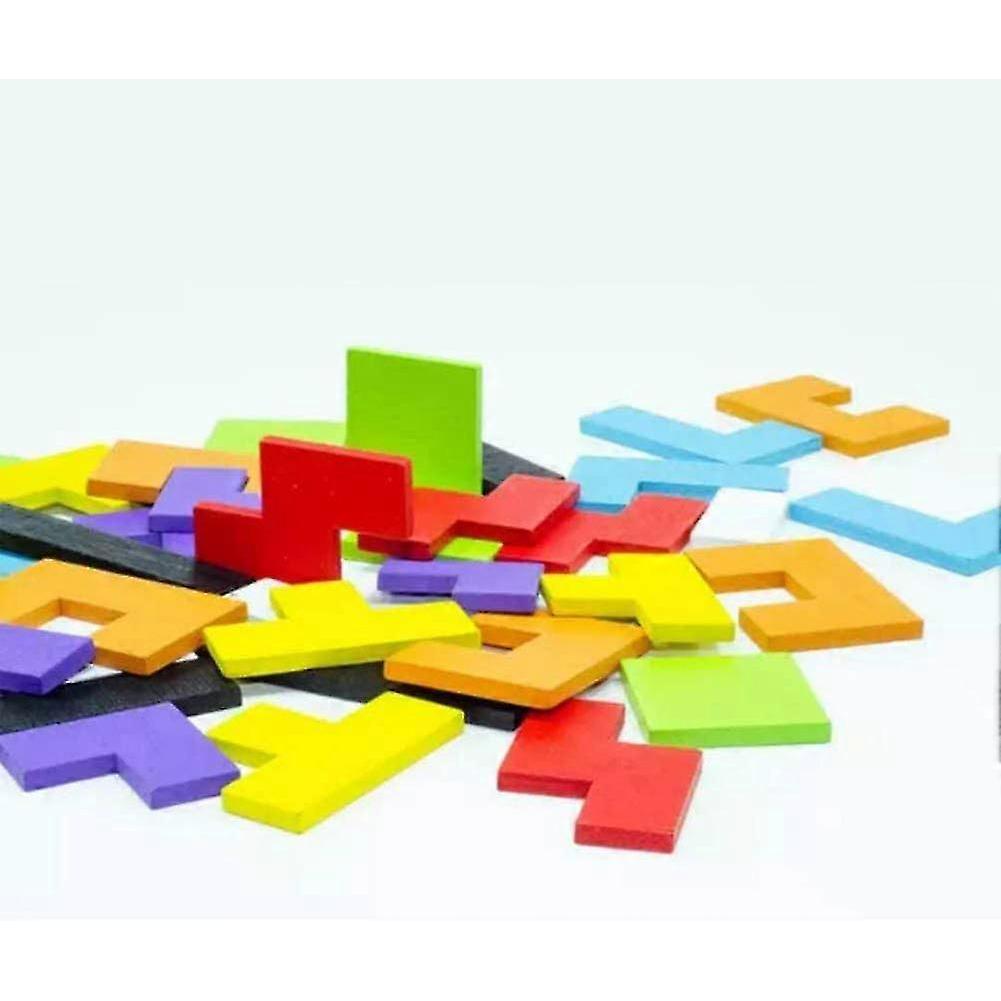 Wooden Jigsaw Puzzle Educational Toys for Suitable for Children Over 3 Years (40Pcs)