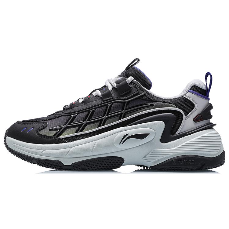 

New LiNing Nebula OG Cushioning Anti-Slip Wear-Resistant Coverage Lightweight Rebound Low-Top Sports Casual Shoes Black AGCR005-3 42