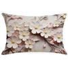 New Retro Floral Pillowcase Creative Oil Painting Engraving Style Print Home Sofa Cushion Pillowcase
