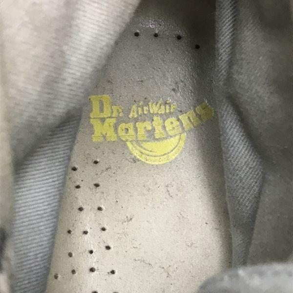 Dr.Martens CASHLIN 8-Hole Short Boots Gray Floral Size 4 (22.523.0cm)(USED)