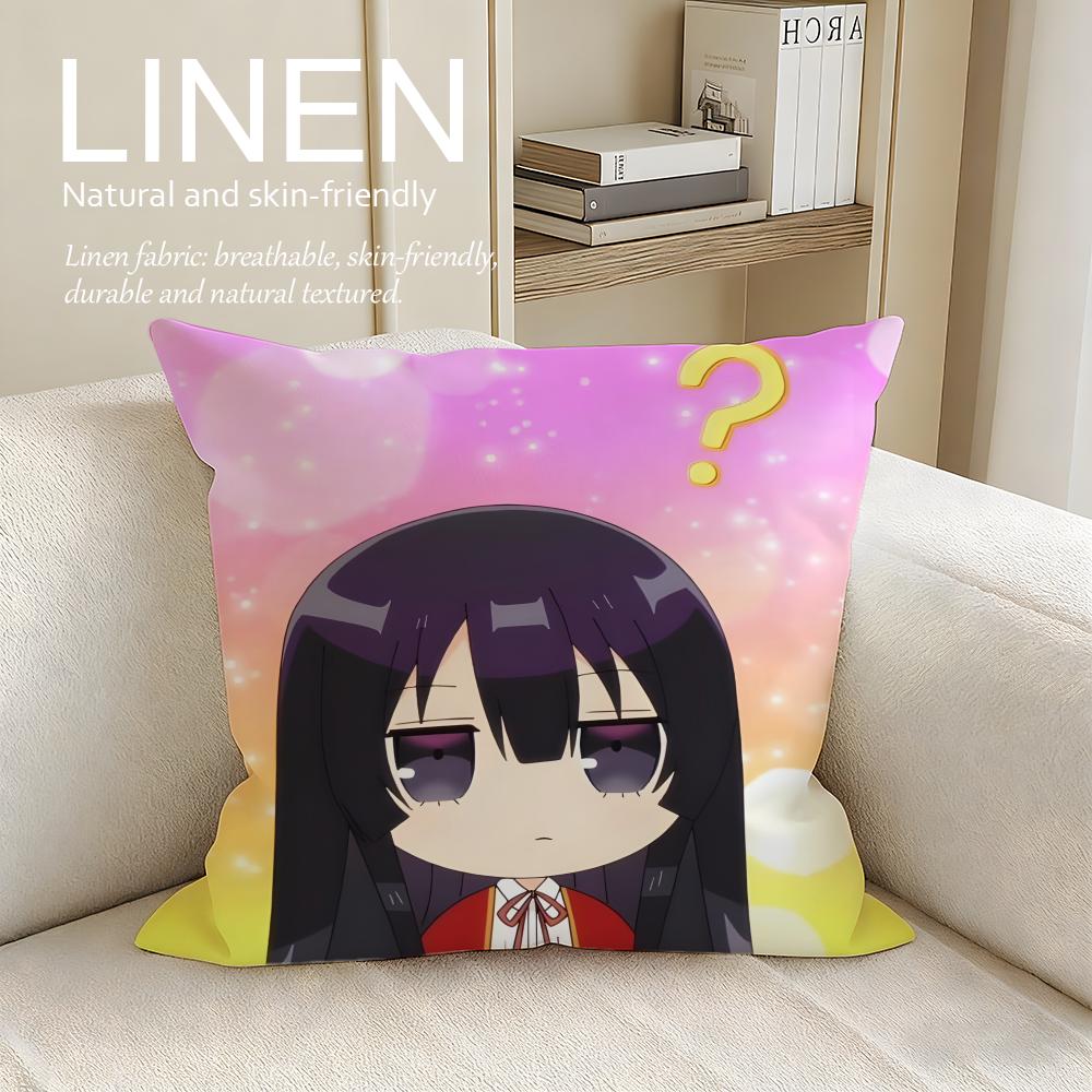 Fantasy Villainess Level Cushion Cover Pillowcase Set Pcs x x Breathable Washable Sofa Cushion Cover