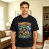 Jimothy The Ballard Seattle Raccoon T Shirt Trending T Shirts Short Sleeve Funny Tops Summer Cotton Plus Size 5xl Clothes