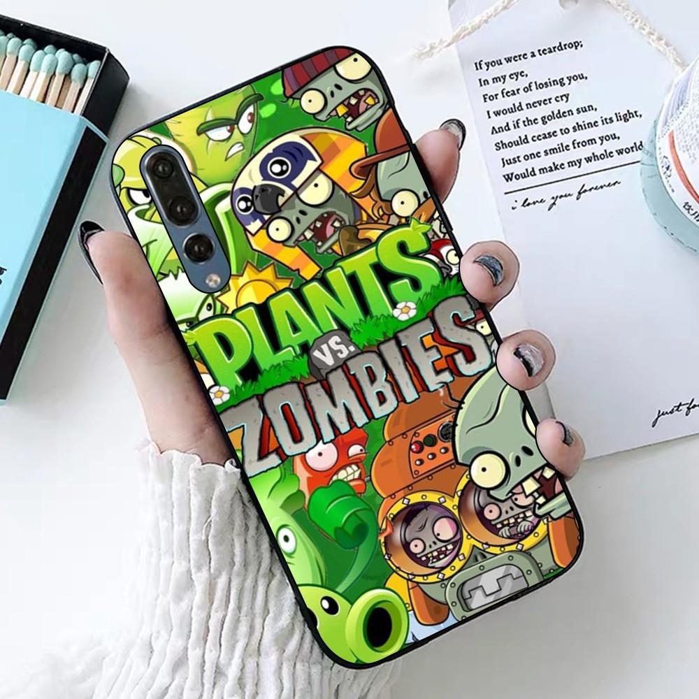 P-Plants vs. Z-Zombies Phone Case For Huawei P 8 9 10 20 30 40 50 Pro Lite Psmart Honor 10 lite 70 Mate 20lite