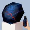 Bolton Wanderers FC Mini 5 Fold Pocket Umbrella Compact Lightweight Anti UV Rain Sun Protection Umbrella Portable Travel Umbrella