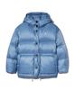 Yale Waist String Cloud Down Padded Jacket_Blue