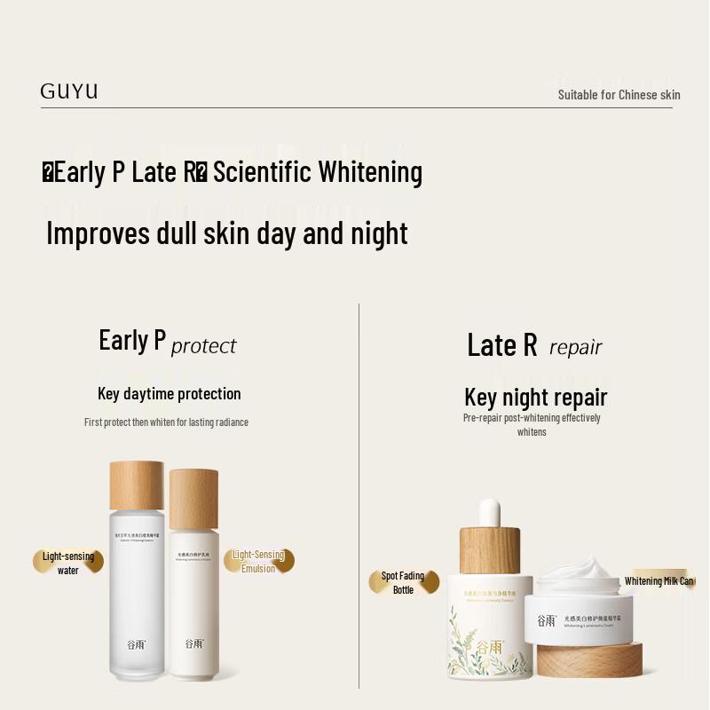 GABA Glycyrrhiza Glabra Whitening Skincare Trial Travel Set