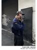 Winter 2026 American Street Style Loose Leopard Print Lapel Jacket with Fur Collar and Fleece Lining