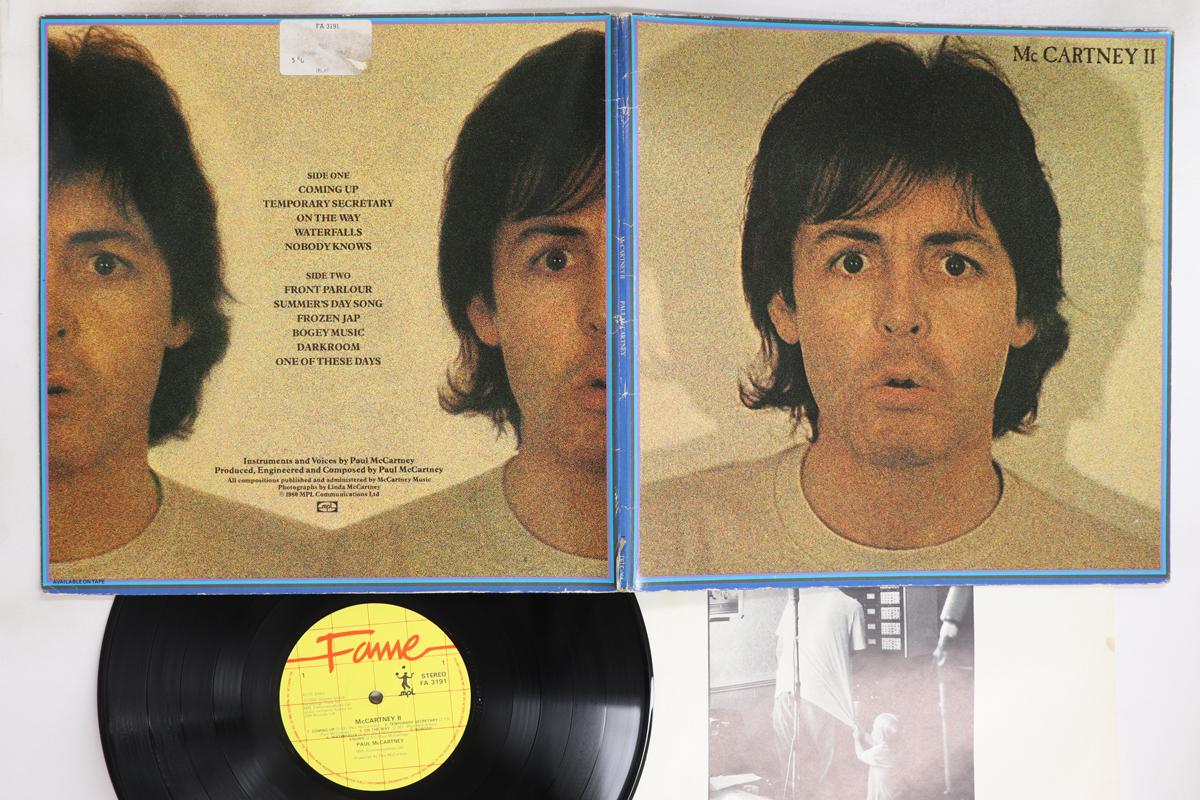 

LP Record PAUL MCCARTNEY - Mccartney II FA3191 FAME 1987 UK Rock Used
