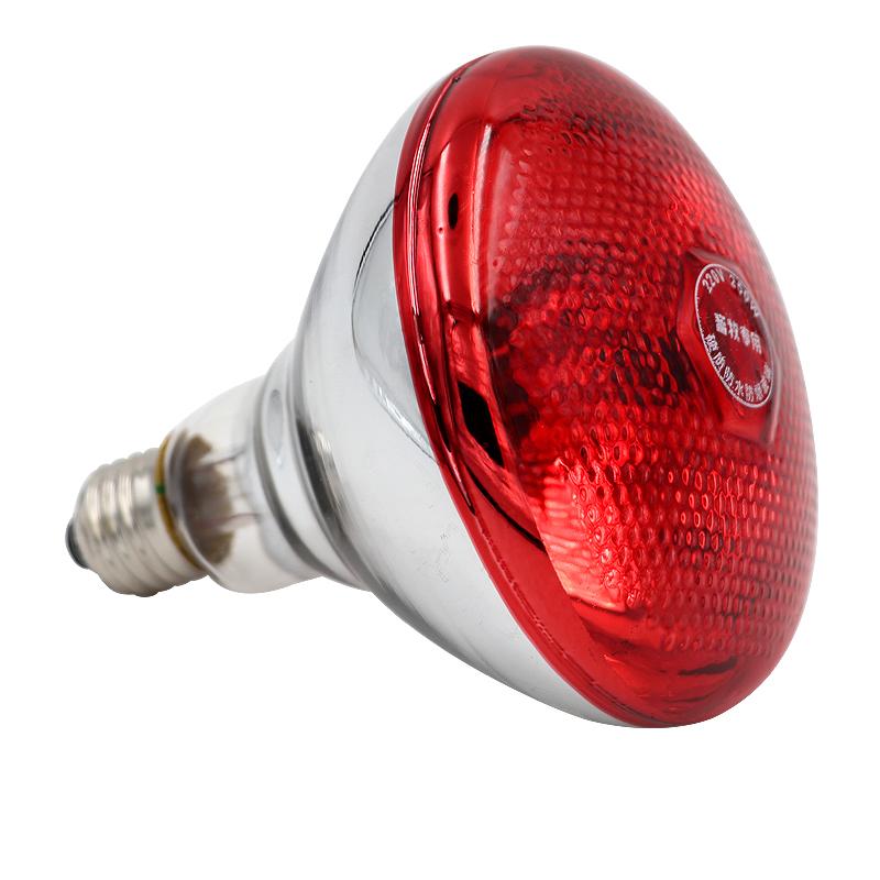 220V Heating Lamp Bulb Animal Thermal Preservation Heat Infrared Ray for Reptile Amphibian Pet Livestock 100/150/200/275W