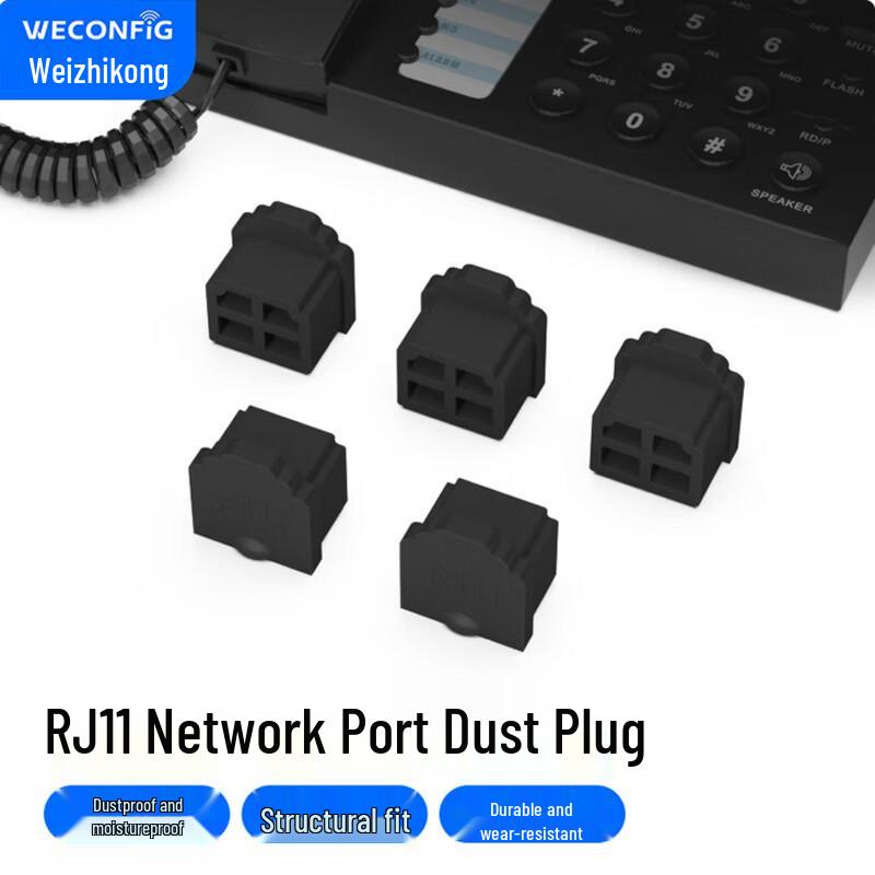 

Silicone RJ11 Dust Plugs