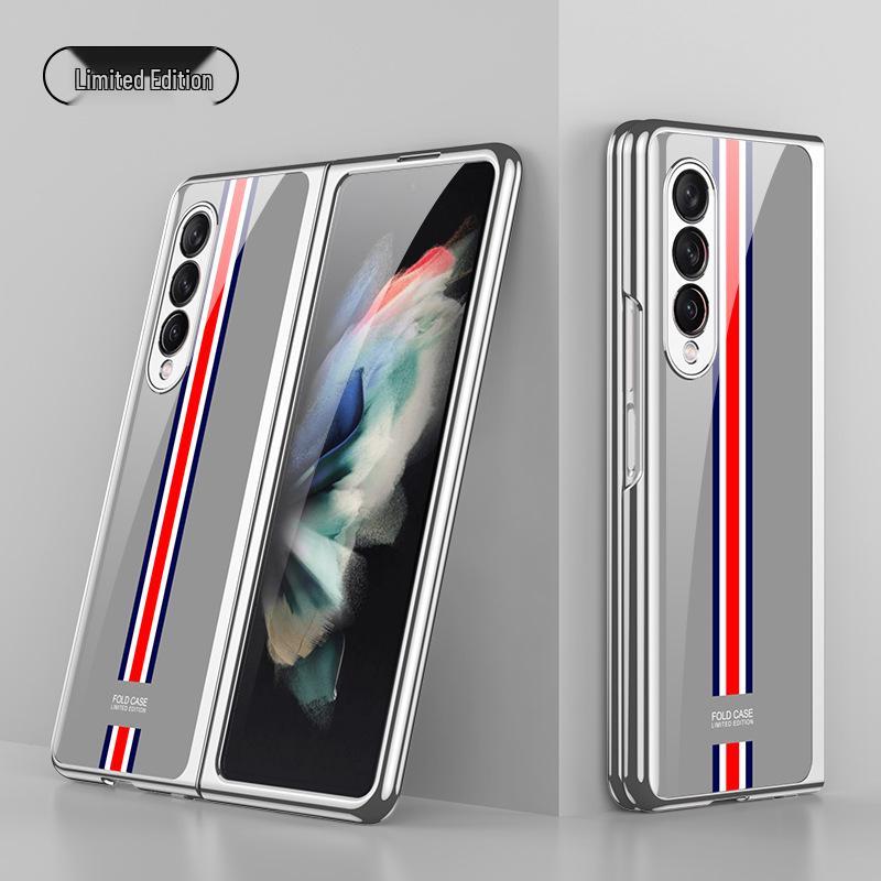 

Полностью закрывающий гальванизированный чехол Galaxy Z Fold 3 для Samsung Galaxy Z Fold3/W22
