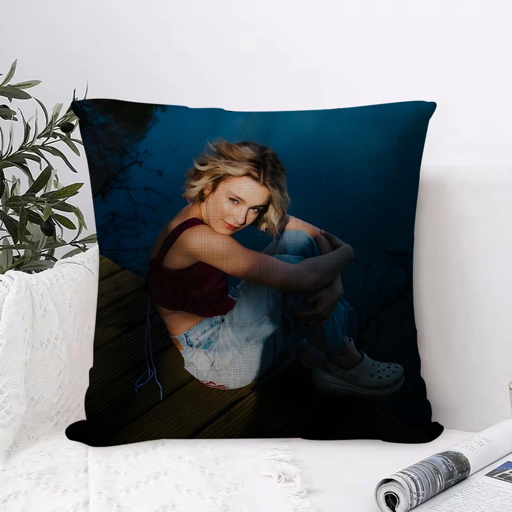 PPommelien Thijs Gedoe Cushion Cover Breathable Linen Pillow Cover SkinFriendly Home Decor Pillowcase with Hidden Zipper
