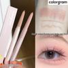 Colorgram Double-Ended Micro-Pearl Eyelid Highlight & Matte Shadow Contour Pen, 02 Light Pink