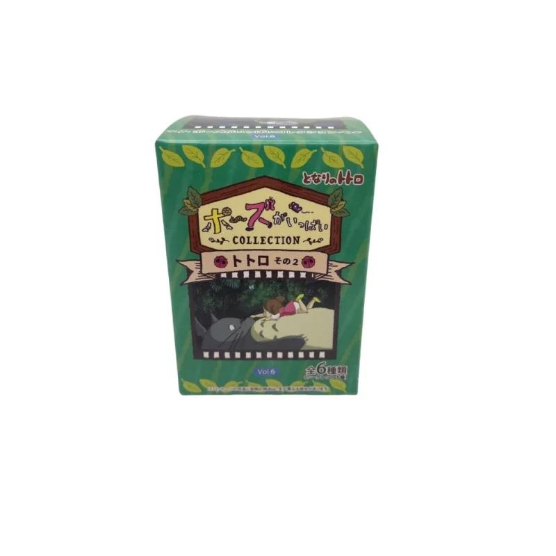 New-Hot Hayao Miyazaki Anime Peripheral Totoro Action Model Desktop Ornament Figure Doll Toy Decoration Birthday Gift Kid Friendly Entertaining Fun