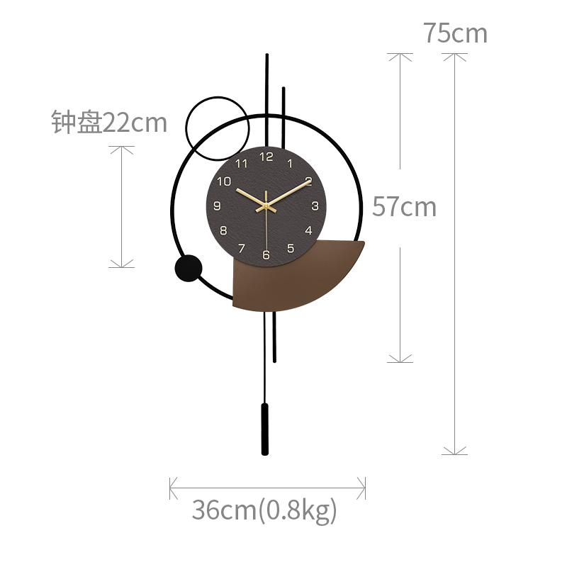 Design Nordic Wall Clocks Aesthetic Fashion Minimalist Living Room Led Clock Wall Luxury Digital Relogio De Parede Wall Decor