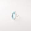 Sky Blue Topaz Gemstone 925 Sterling Silver Jewelry Handmade Unique Ring For Her RR-64-12
