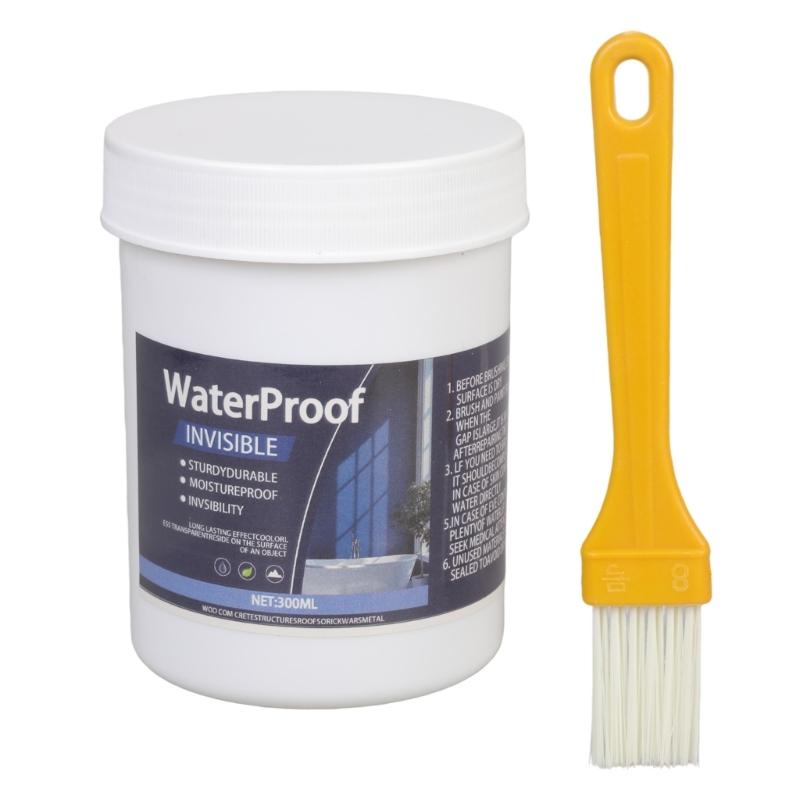 

Long Lasting Waterproof Sealant 300g for Auto Motorcycle Plastic Rubber Care Clear Finish Fast Application for House 1