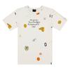 Jordan X HTG 23SS Collaborative Basketball Print Short Sleeve T-shirt Men Tops White DX6245-030
