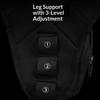 1PC Black Motorcycle Leg Bag Waterproof Rider Waist Bag Cycling Bike Crossbody Bag Motorcycle Equipment