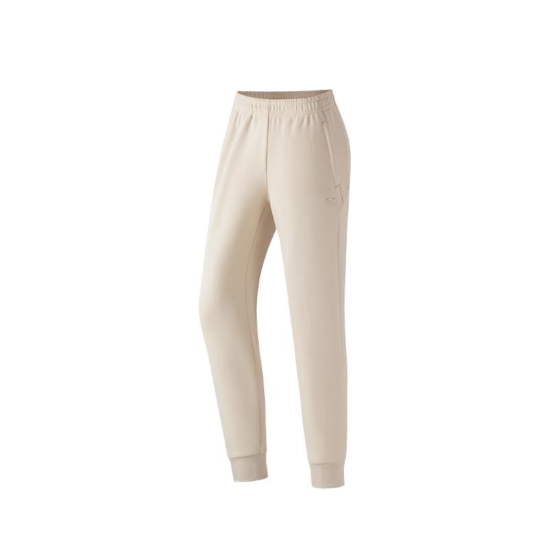 

Anta Удобные Универсальные Повседневные Простые Трикотажные Спортивные Штаны со Средней Посадкой Женские брюки 162547312N-4 M