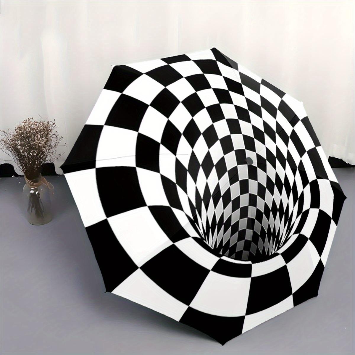 

Automatic Open/Close Umbrella with One-Touch Button - Compact Folding Design, Windproof 8-Rib Shaft, Portable Travel Umbrella