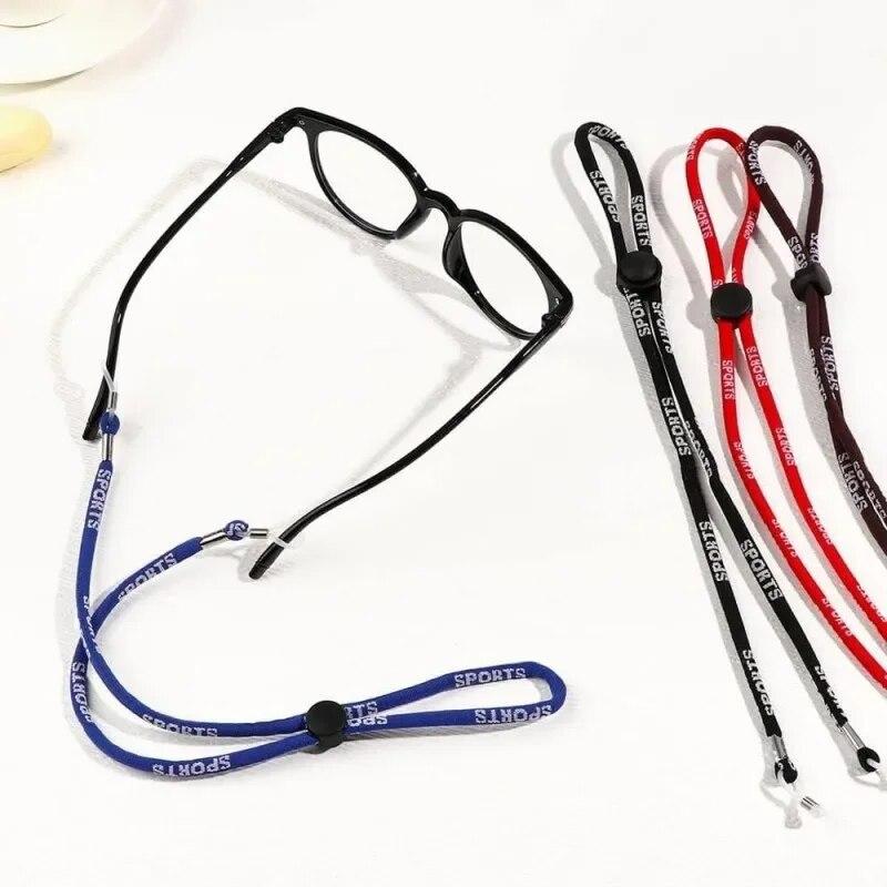 1/4pcs Fashion Sports Non-Slip Glasses Rope Unisex Women Men Chain Neck Holder Eyeglasses Chain Elastic Eyewear Accessories