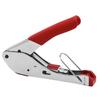 Multitool Wire Stripping Squeezing Pliers Coaxial Cable Cold Press Clamp RG59 RG6 Cable TV Crimping Tool Set with 20 F