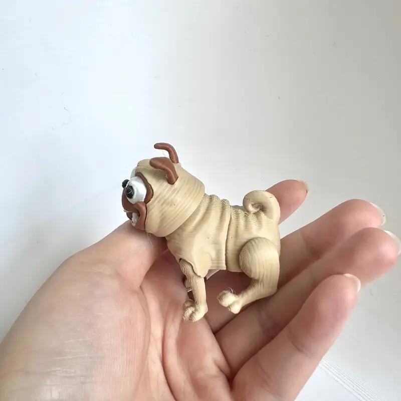 A 3D Printed Dog Statue Collectible, Versatile Room Decoration, Desktop Ornament, Figurine