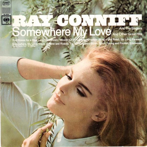 7-дюймовая пластинка РЭЙ КОННИФФ И ПЕВЦЫ - Где-то моя любовь 79319 COLUMBIA США Поп Б/У