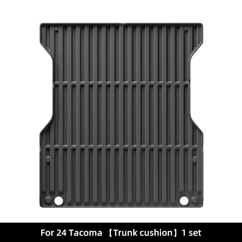 Stain-Resistant TPE Floor & Rear Bed Mats for 2004-2024 Toyota Tacoma