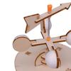 Holzwissenschaft Windfahne Spielzeug Modellbausätze Handwerk Zusammengebaut Kreativität Messwerkzeuge 3D