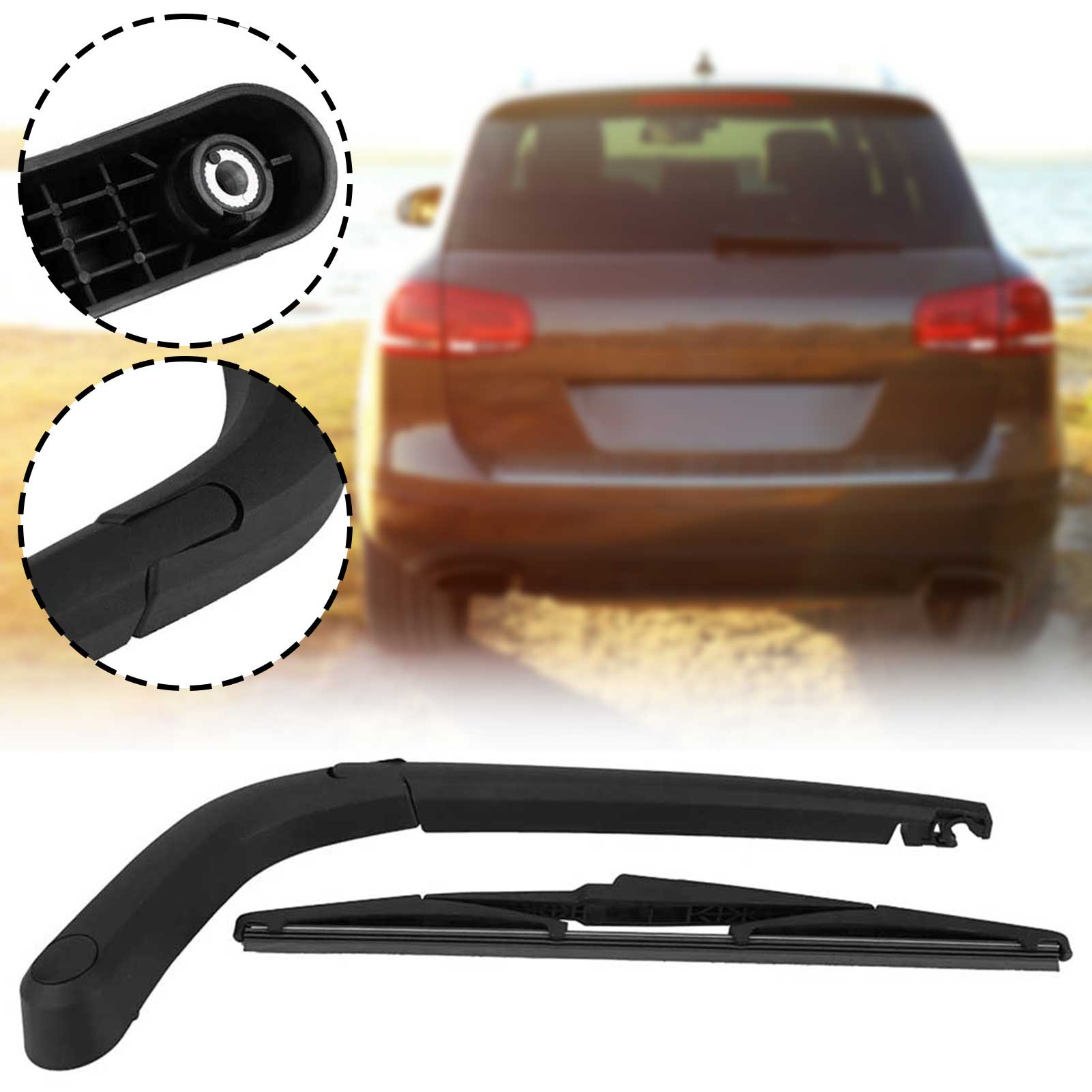 Windscreen Wiper Arm/Blades Set For Auto Rear Windshield Perfect Fits Windshield Wipers Set For Old Wiper-Blades China Mainland