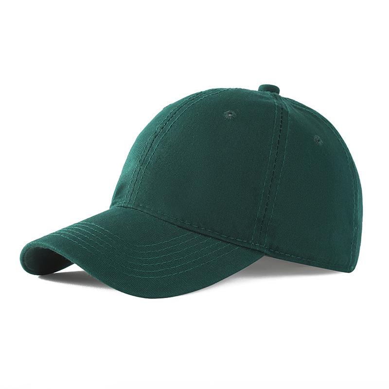 Trendy Soft Cotton Duckbill Cap: Unisex Japanese-Style Baseball Cap with Sun Protection