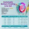 Ready To Use Fishing Line with Bobber Smooth Retrieva Color Changing Float  Fishing Accessories