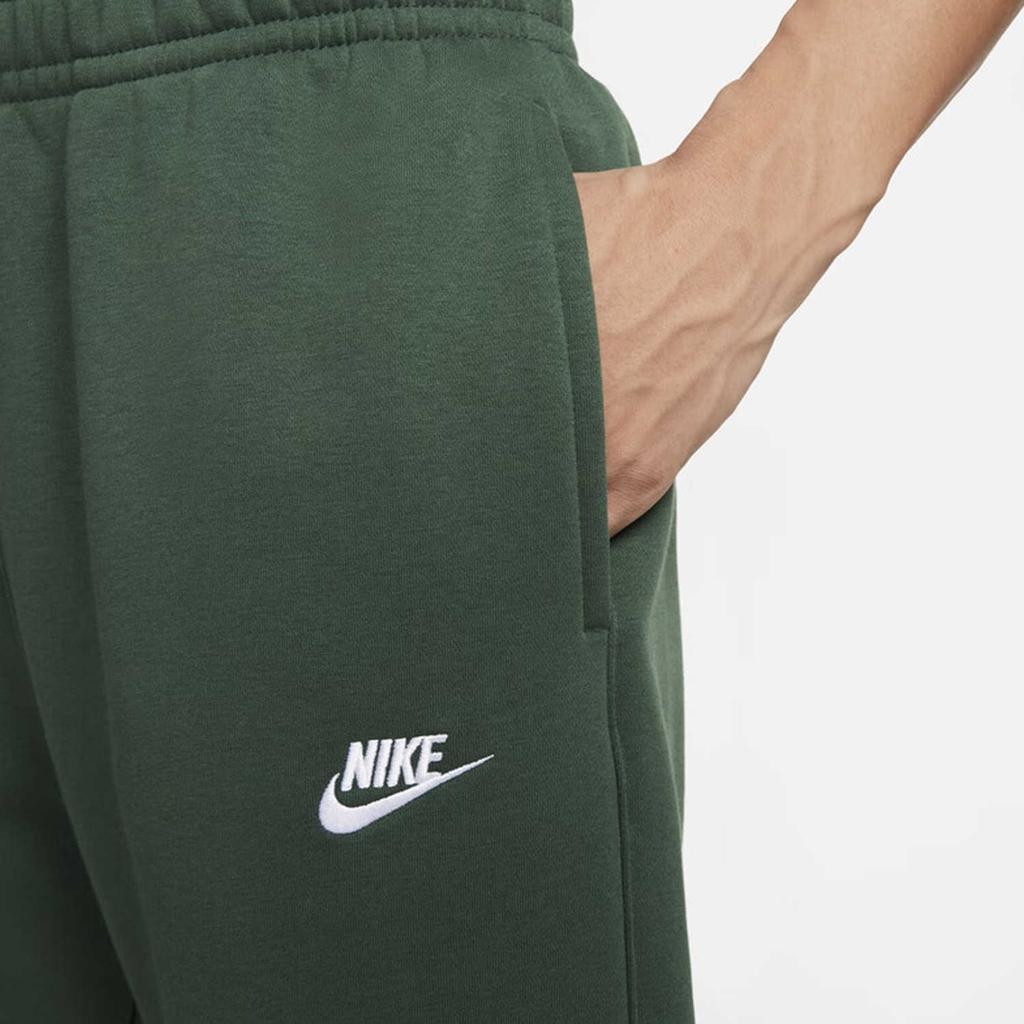 Nike Logo Pattern Elastic High Waist Casual Pants Men bottoms Green BV2708-323
