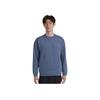 Adidas Solid Comfort Pullover Sports Sweatshirt Men Tops Blue GT3315