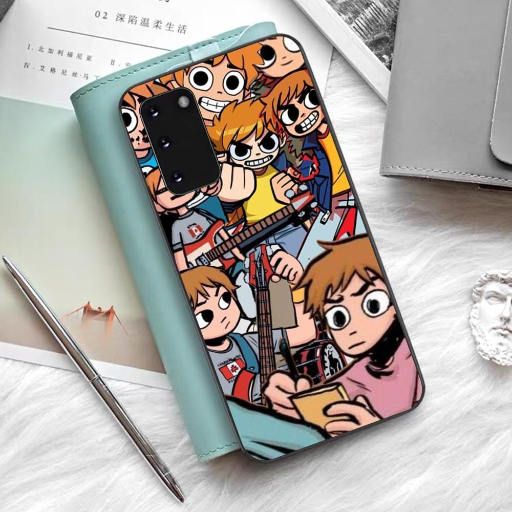 Scott Pilgrim Cartoon Phone Case For Samsung S 9 10 20 21 22 23 30 23plus Lite Ultra FE S10lite Fundas